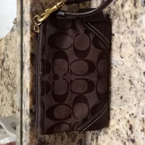 Coach Wristlet